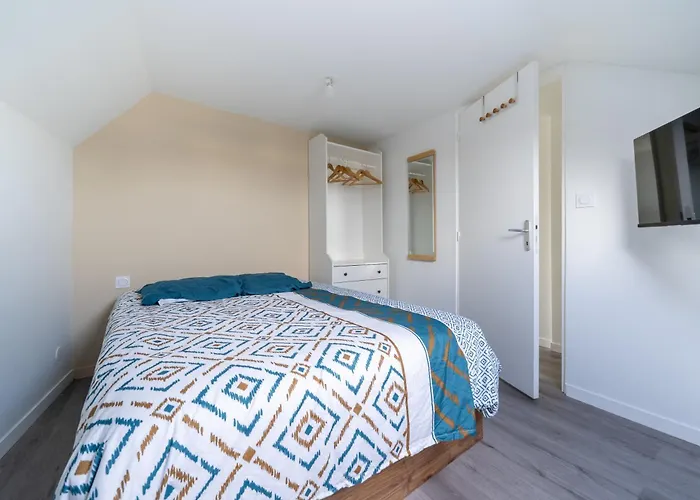 Apartment Maison 4 Ch, Ideal Deplacement Pro, Parking, Renove Rouen